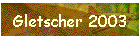 Gletscher 2003